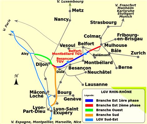 Belfort to Lausanne